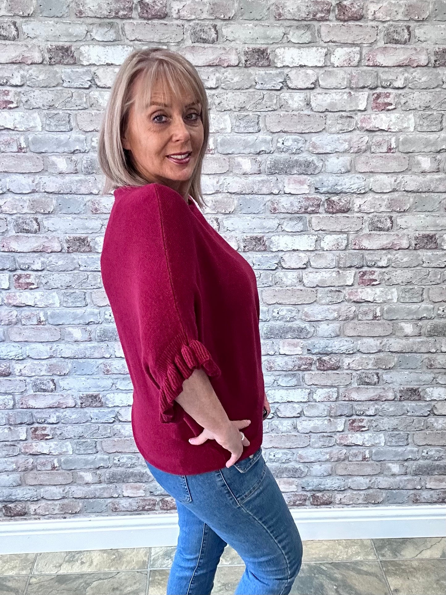 Ruffle Jumper