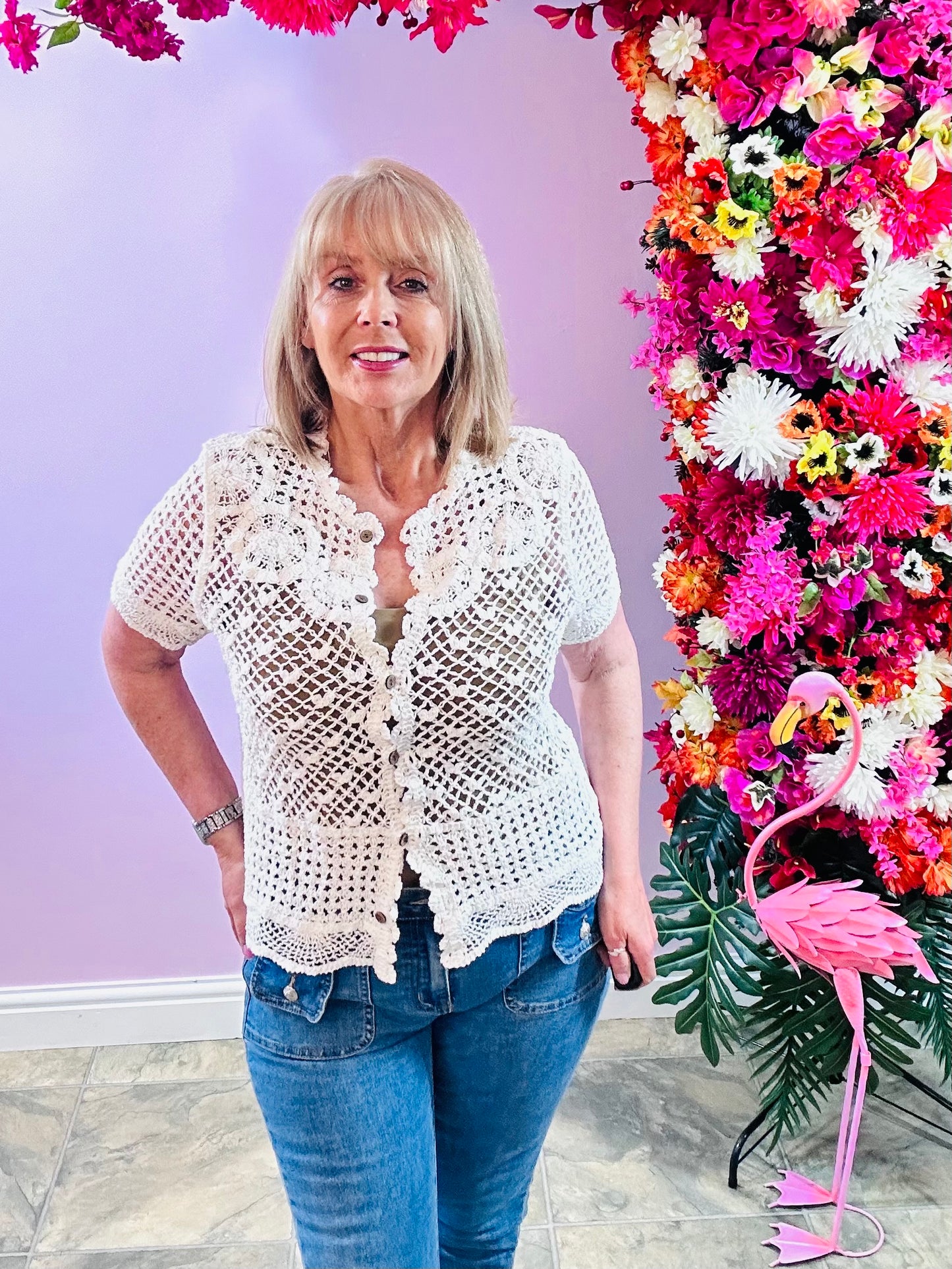 Crochet shirt