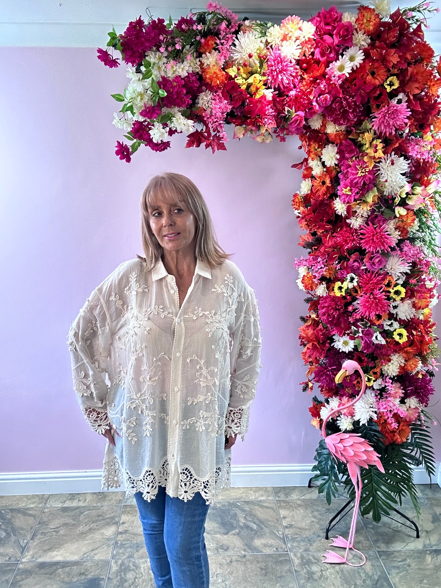 Lucy Lace Top