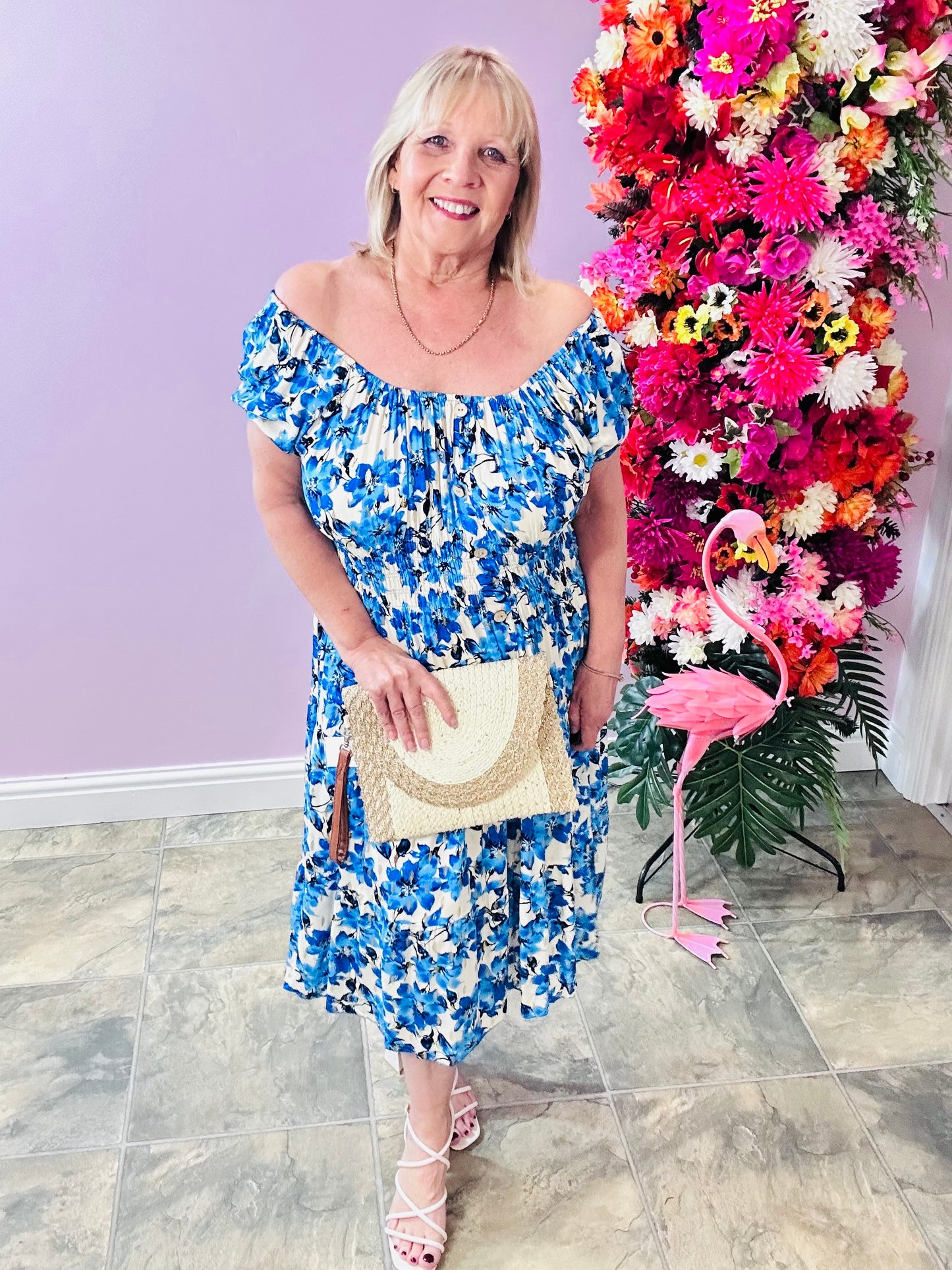 Blue Orchid Dress