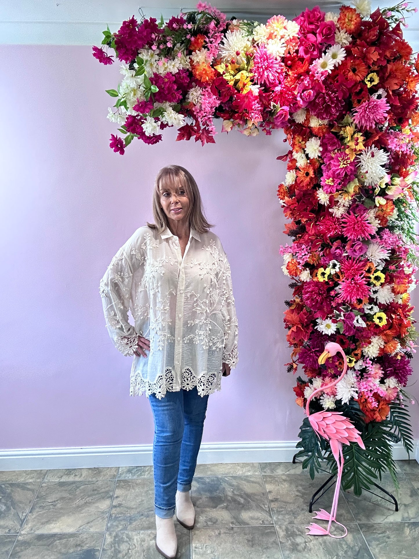 Lucy Lace Top