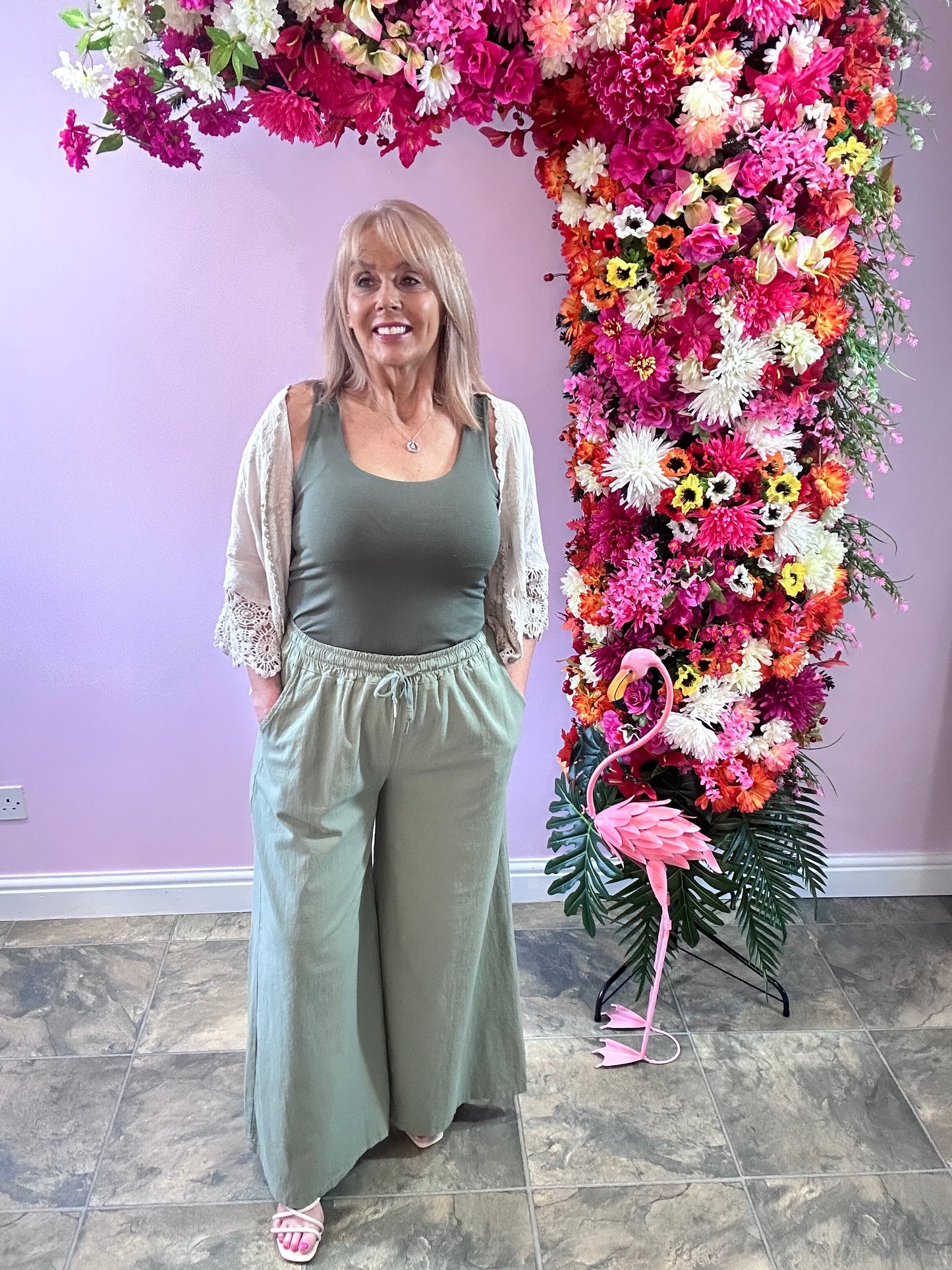 Lily Linen Trouser