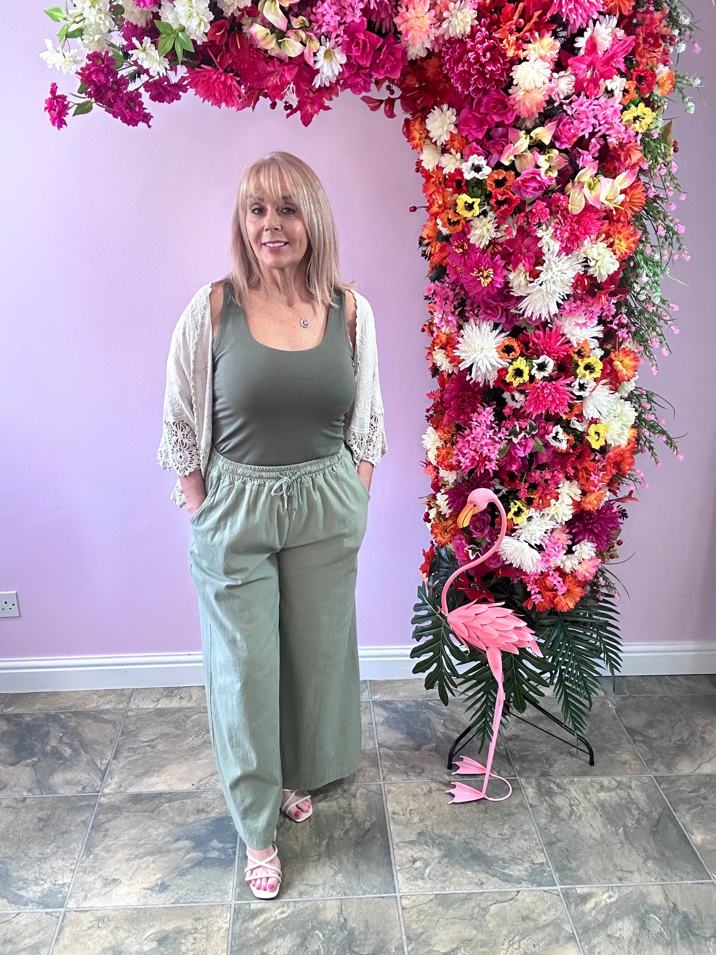 Lily Linen Trouser