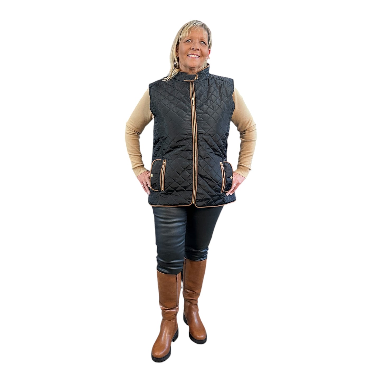Barbara Gilet Black