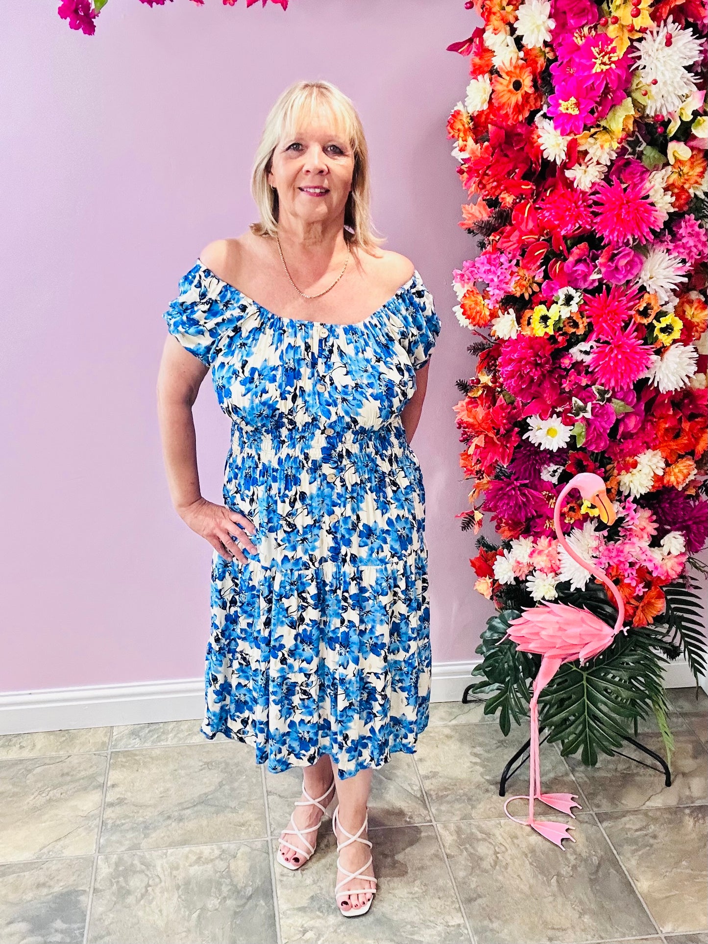 Blue Orchid Dress