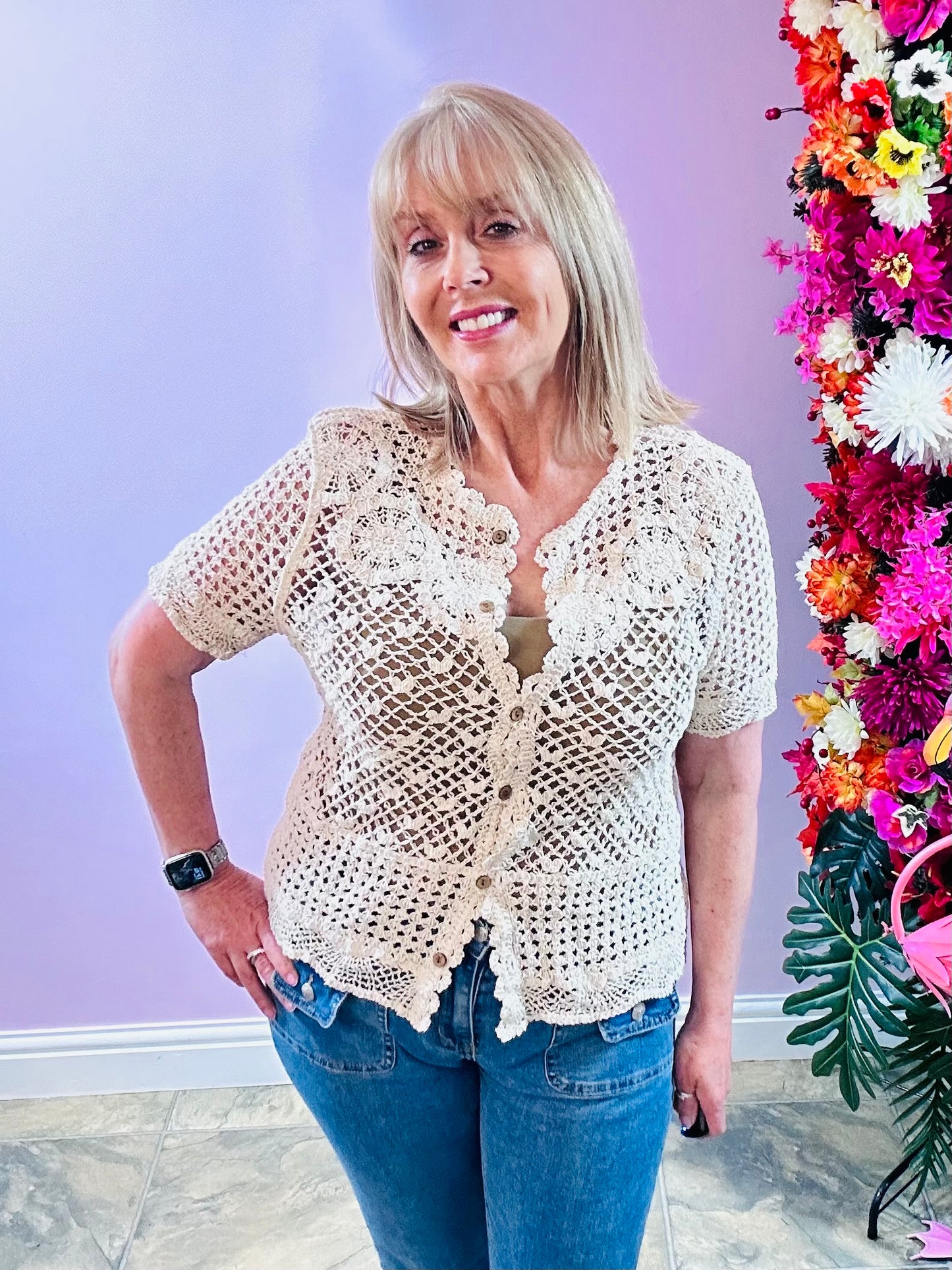 Crochet shirt