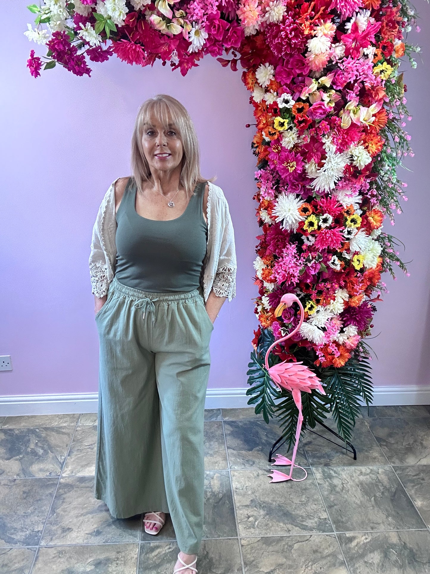 Lily Linen Trouser