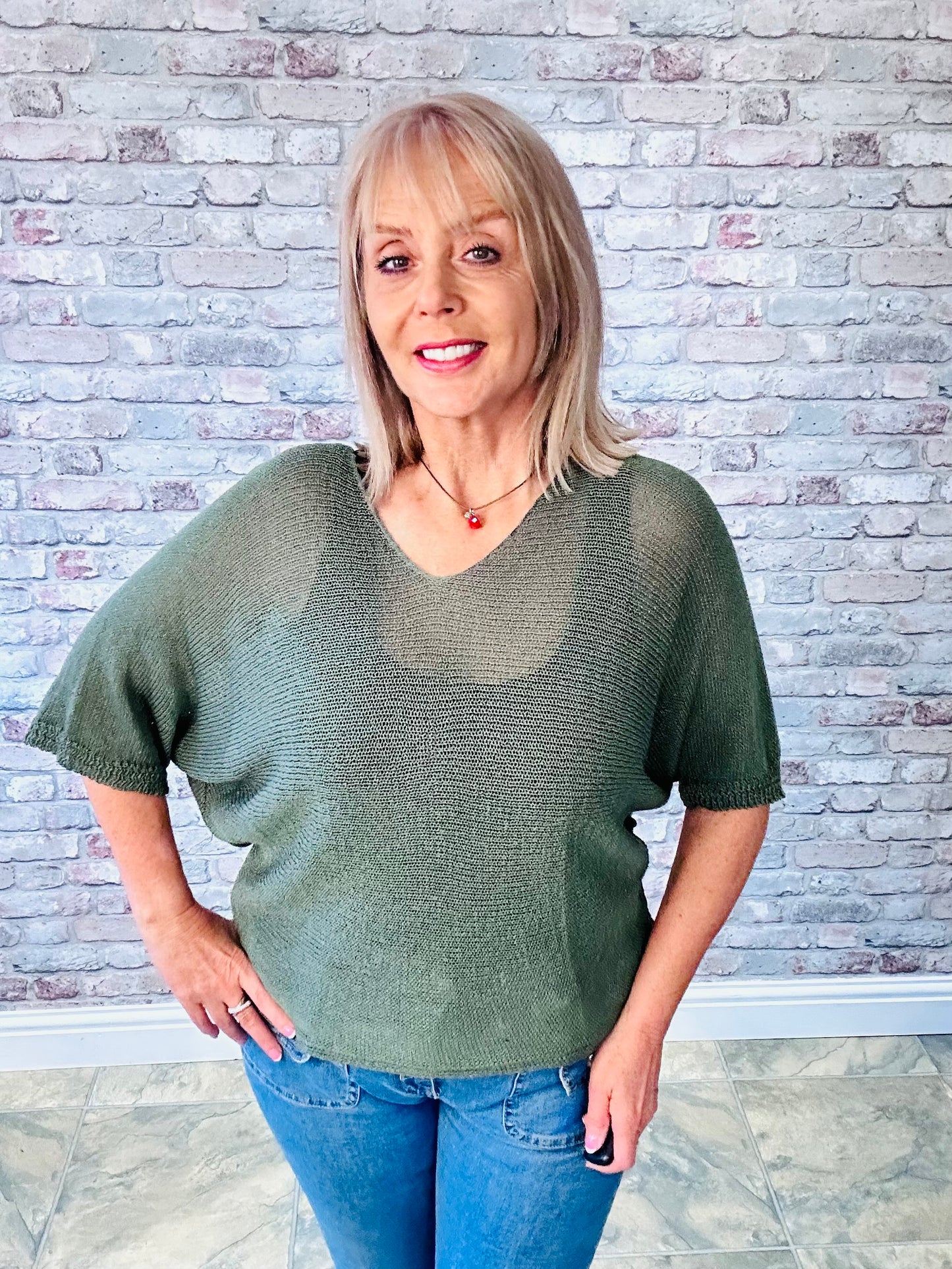 Button Back Jumper