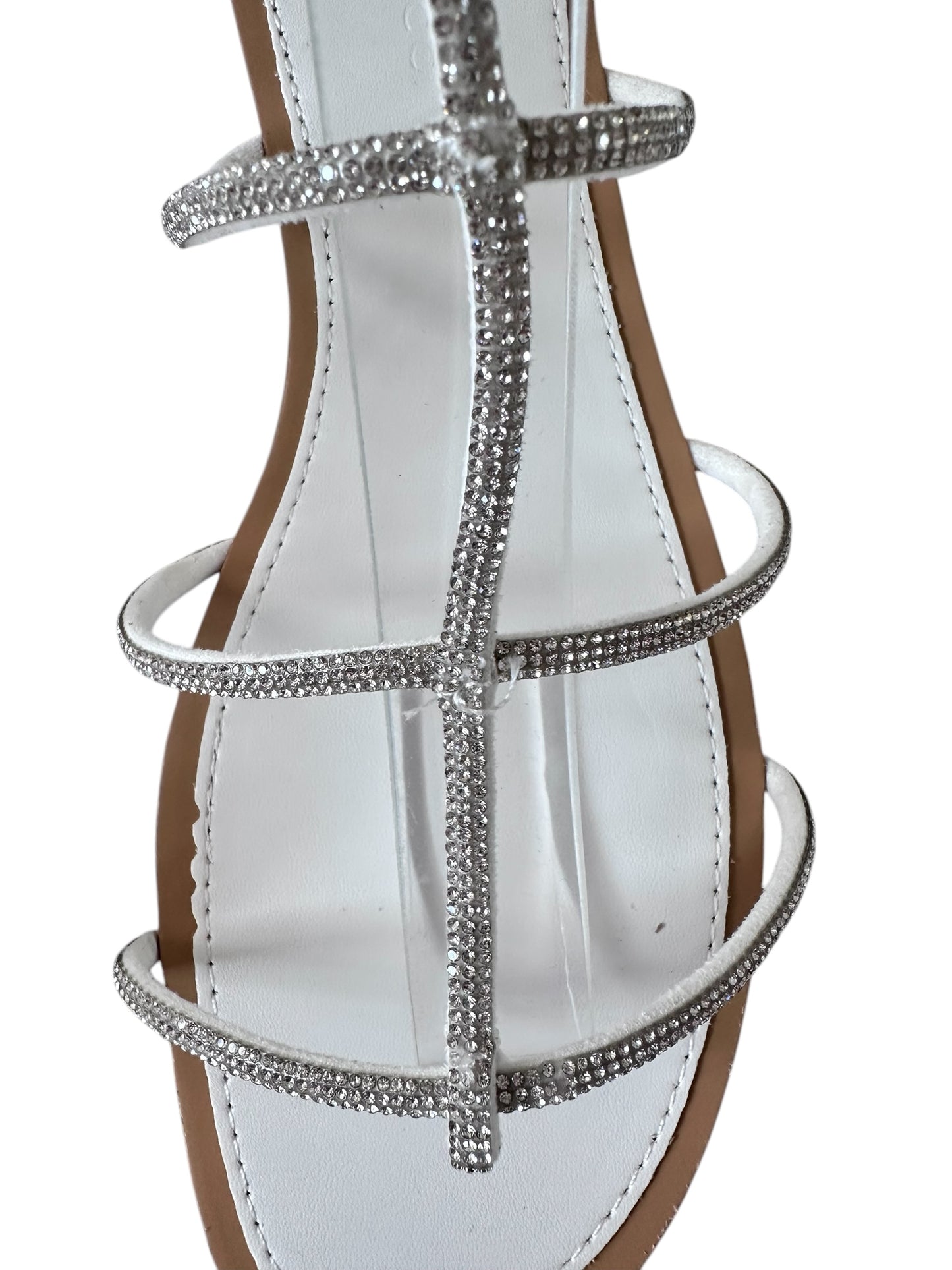 Silver chain sandal