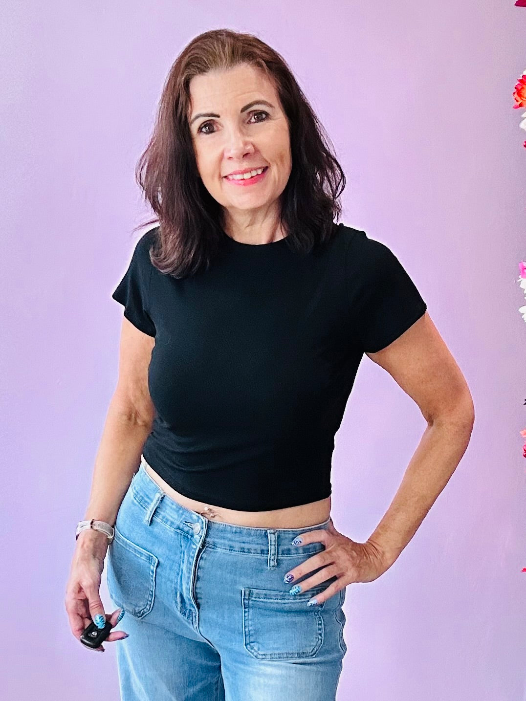 Ribbed T-shirt