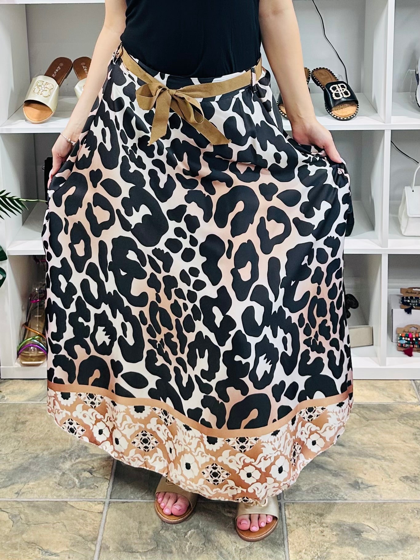 Giraffe skirt