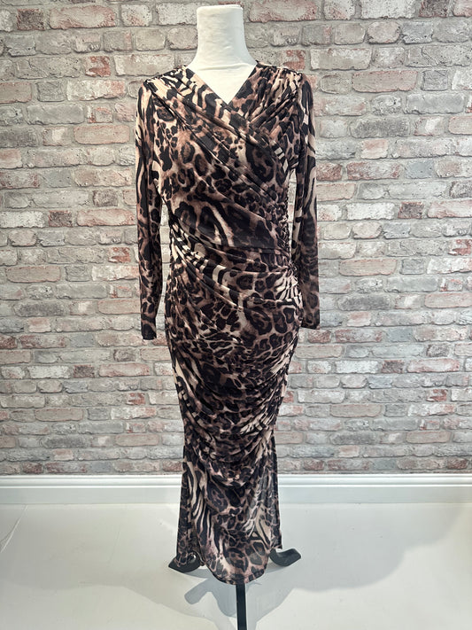 Leopard bodycon dress