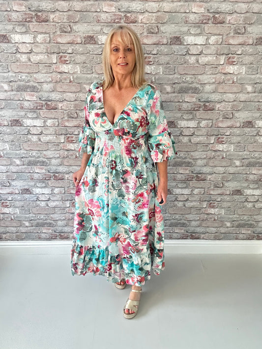 Country garden dress