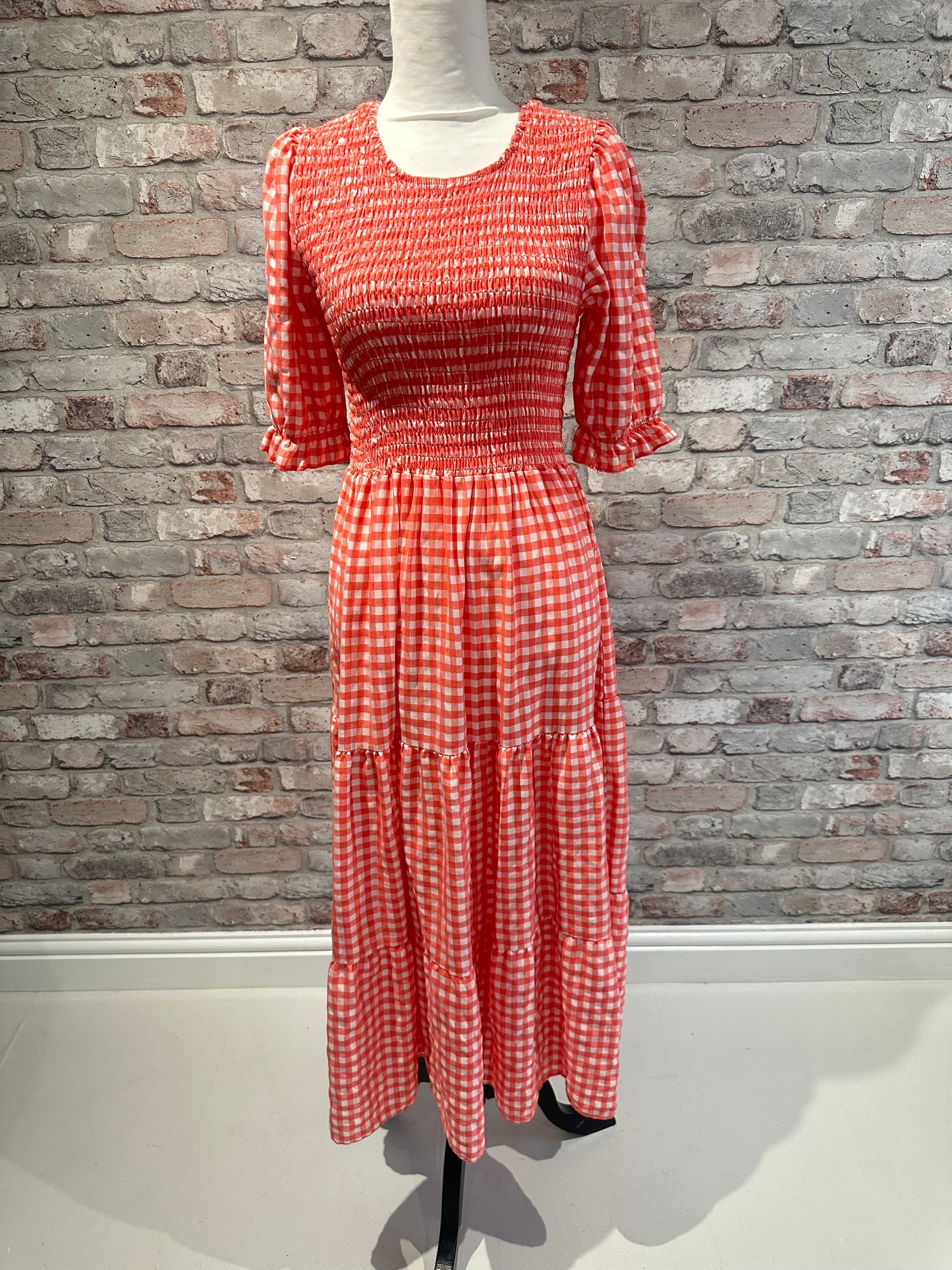 Check dress