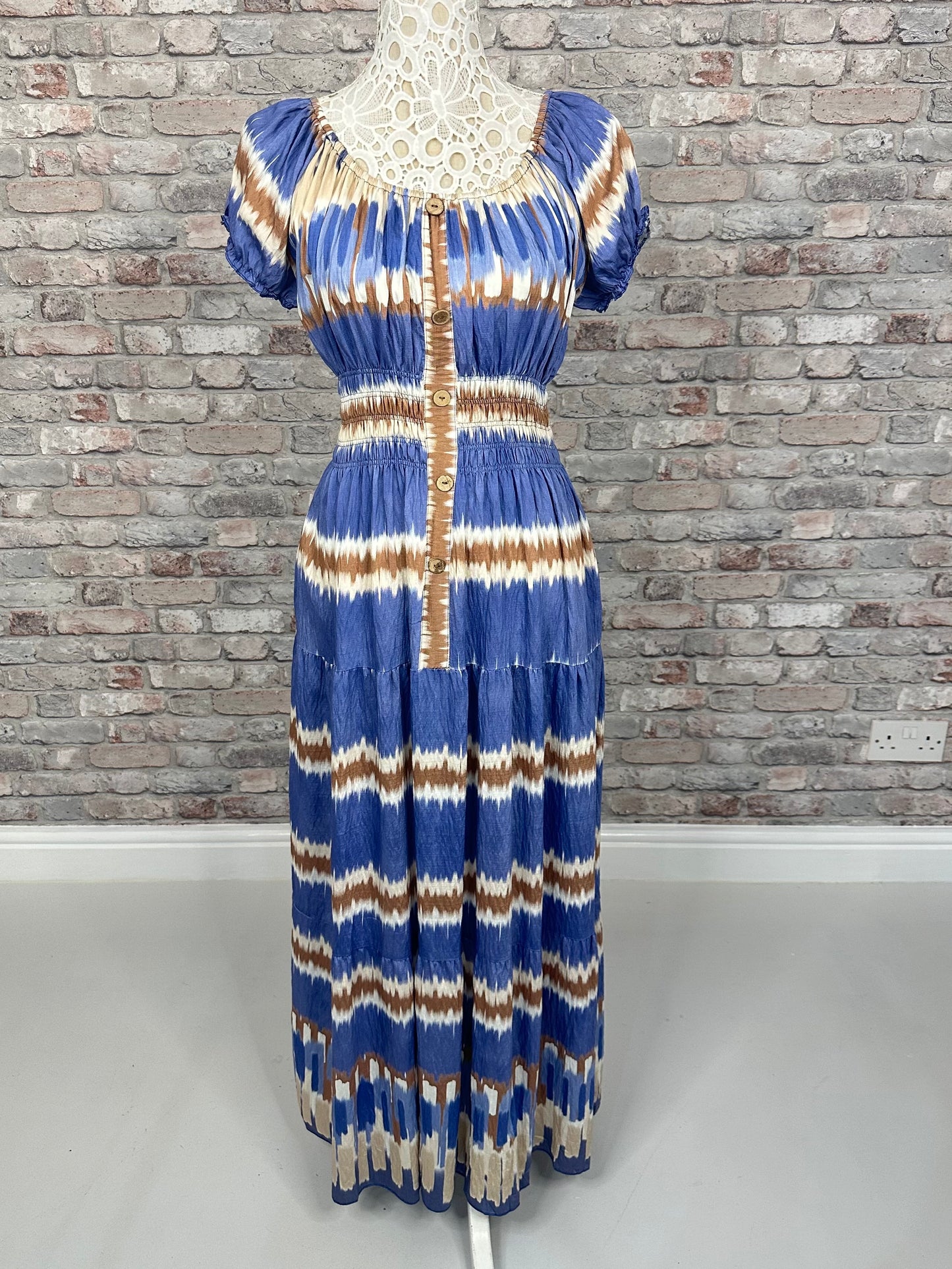 Tie- dye magic maxi dress
