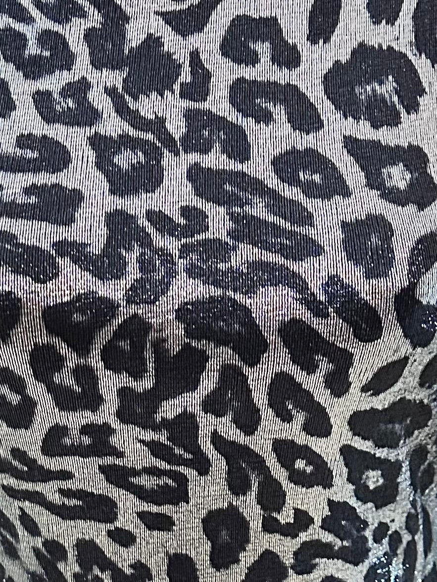 Midnight leopard Top