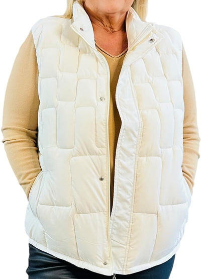 Winter White Gilet