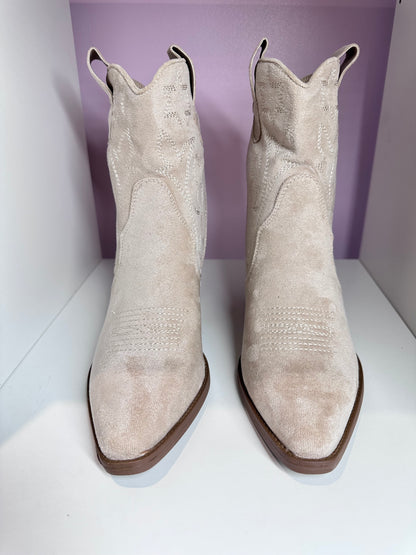 Cowboy boots Beige