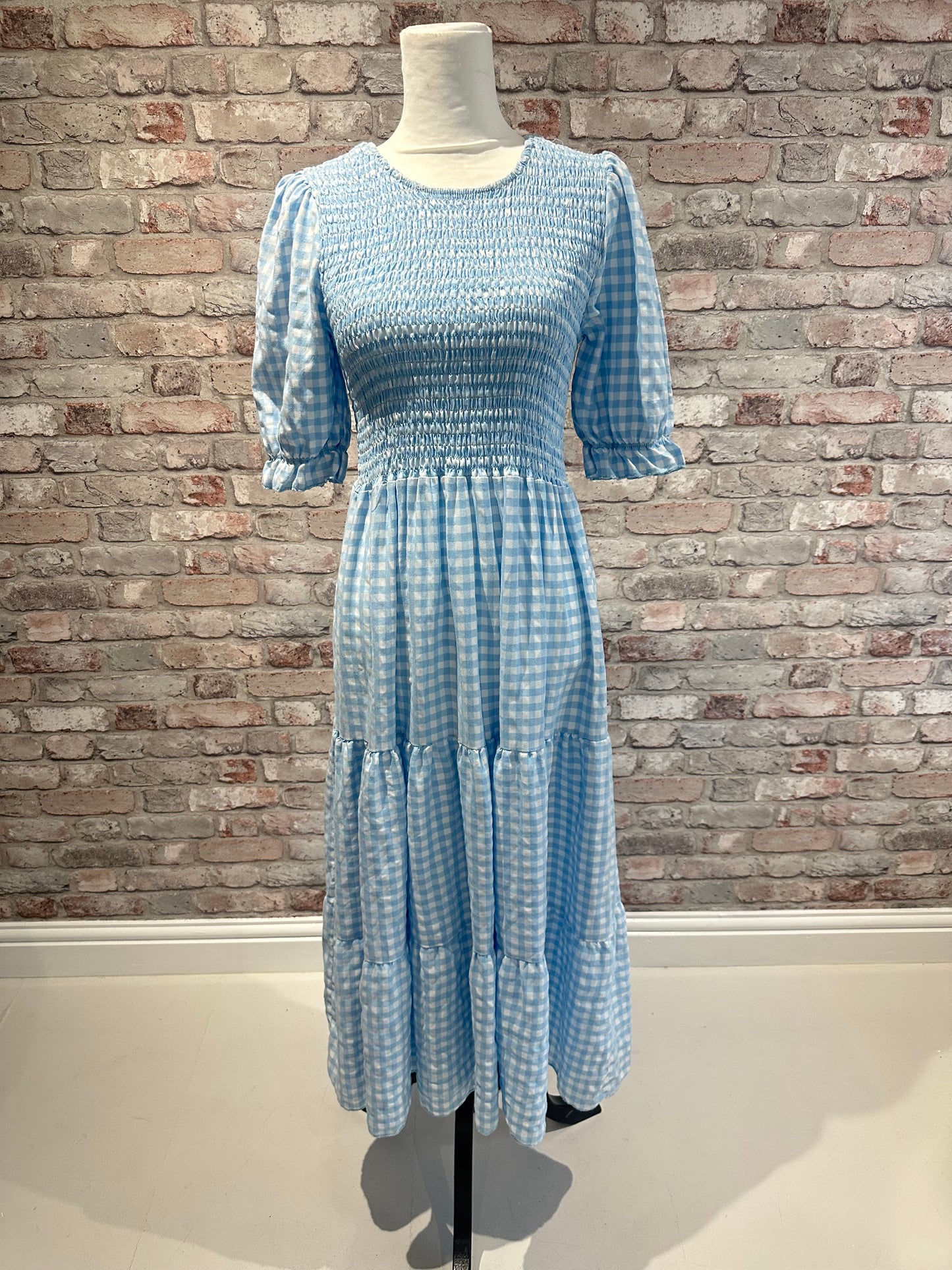 Check dress