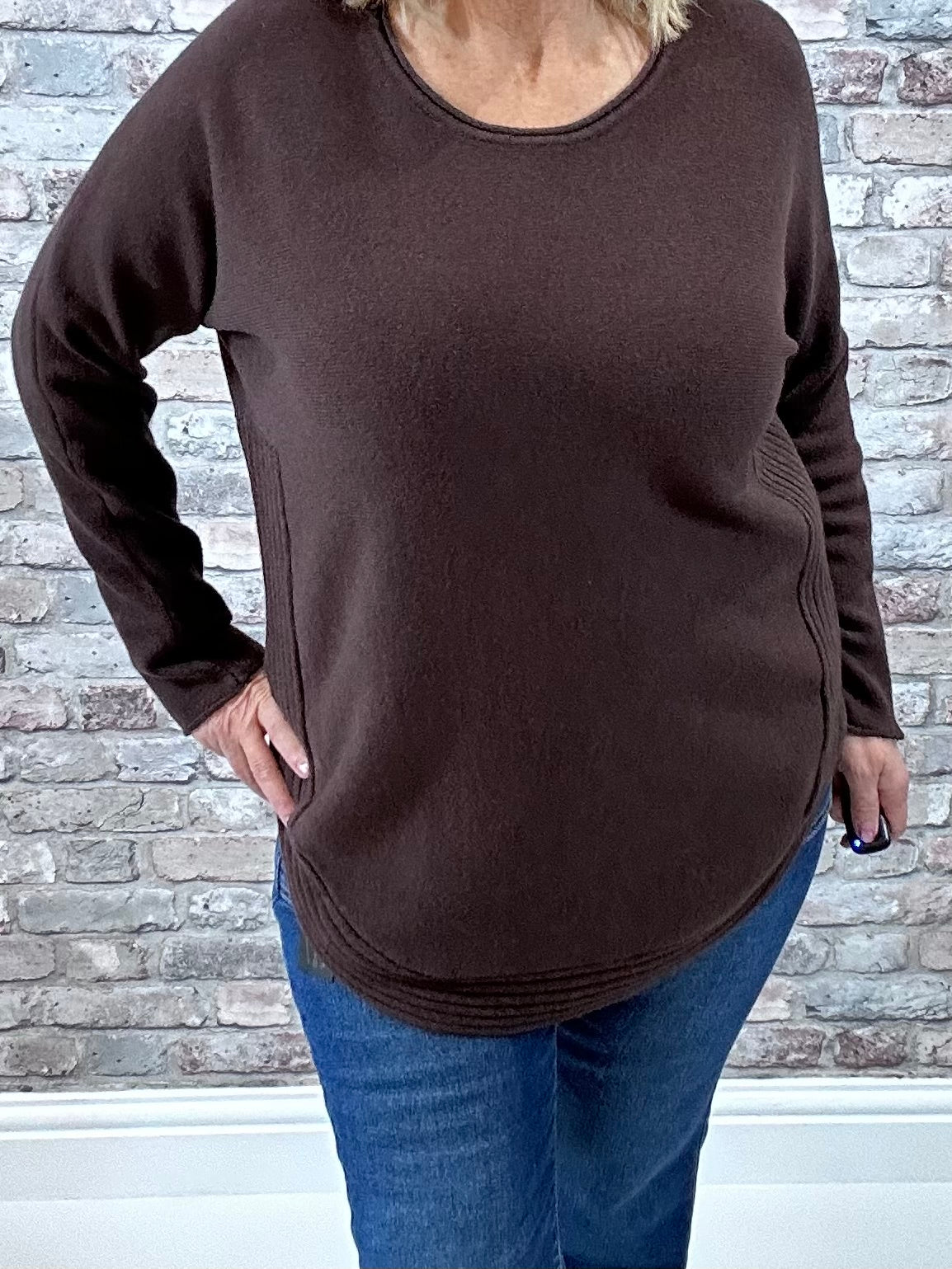 Riley round neck jumper