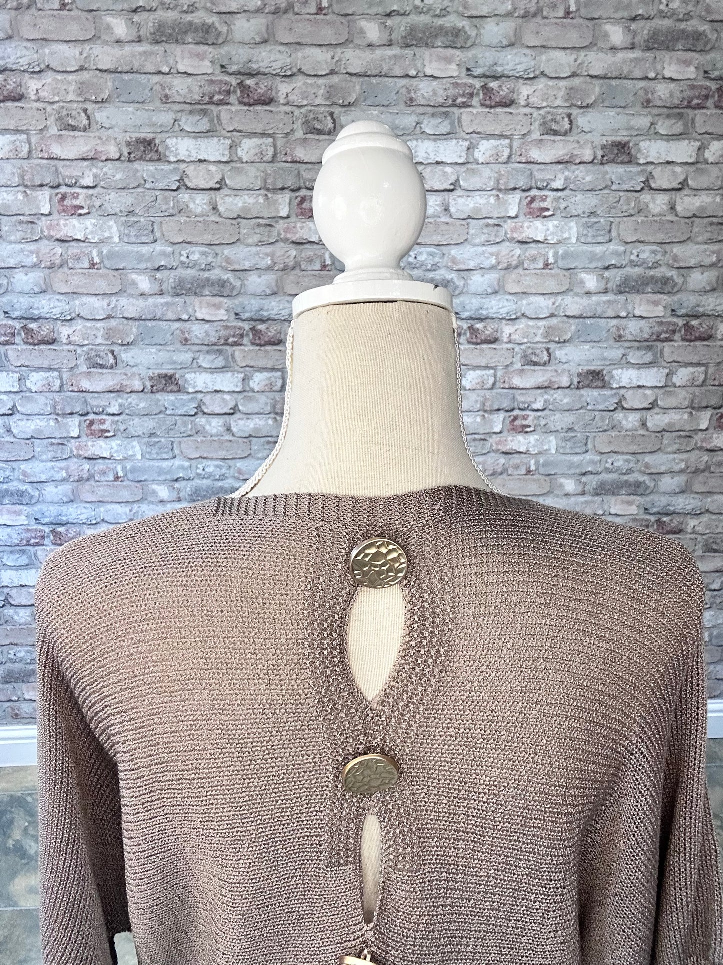 Button Back Jumper