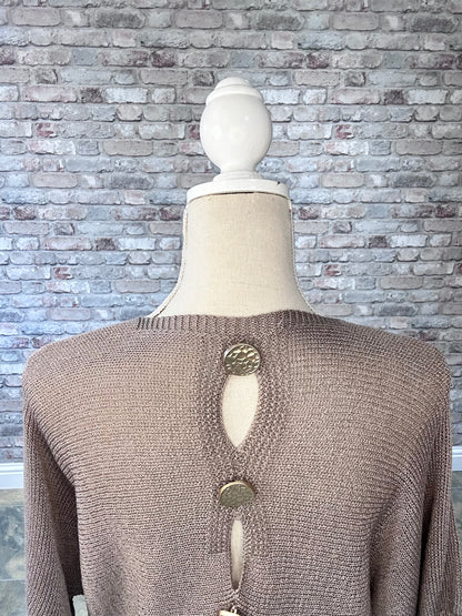 Button Back Jumper