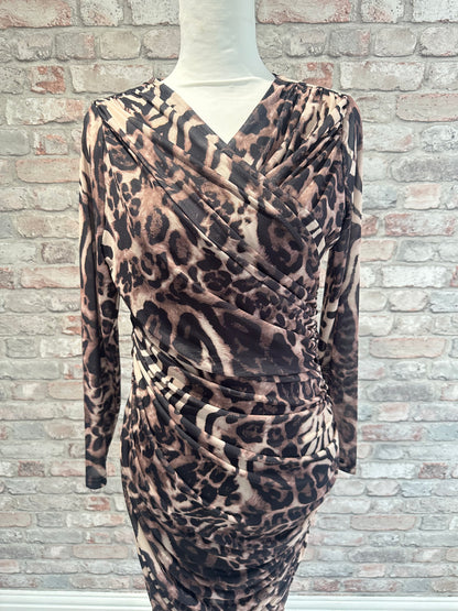 Leopard bodycon dress