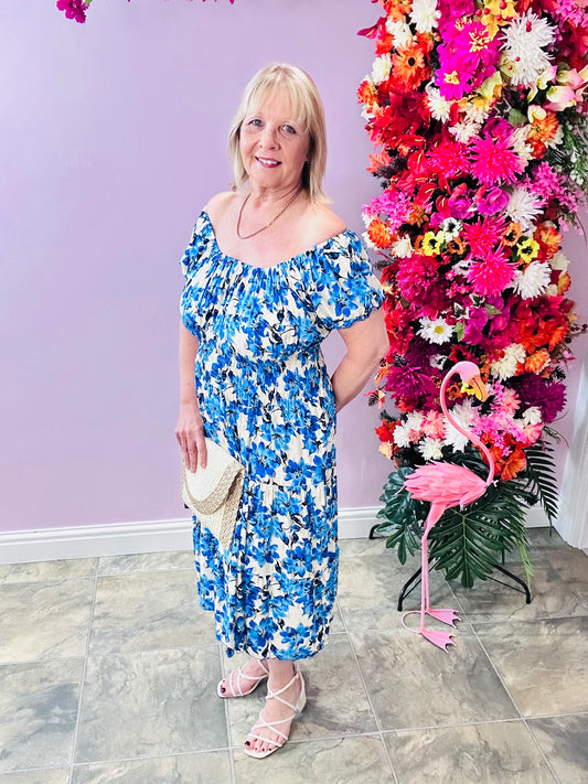 Blue Orchid Dress