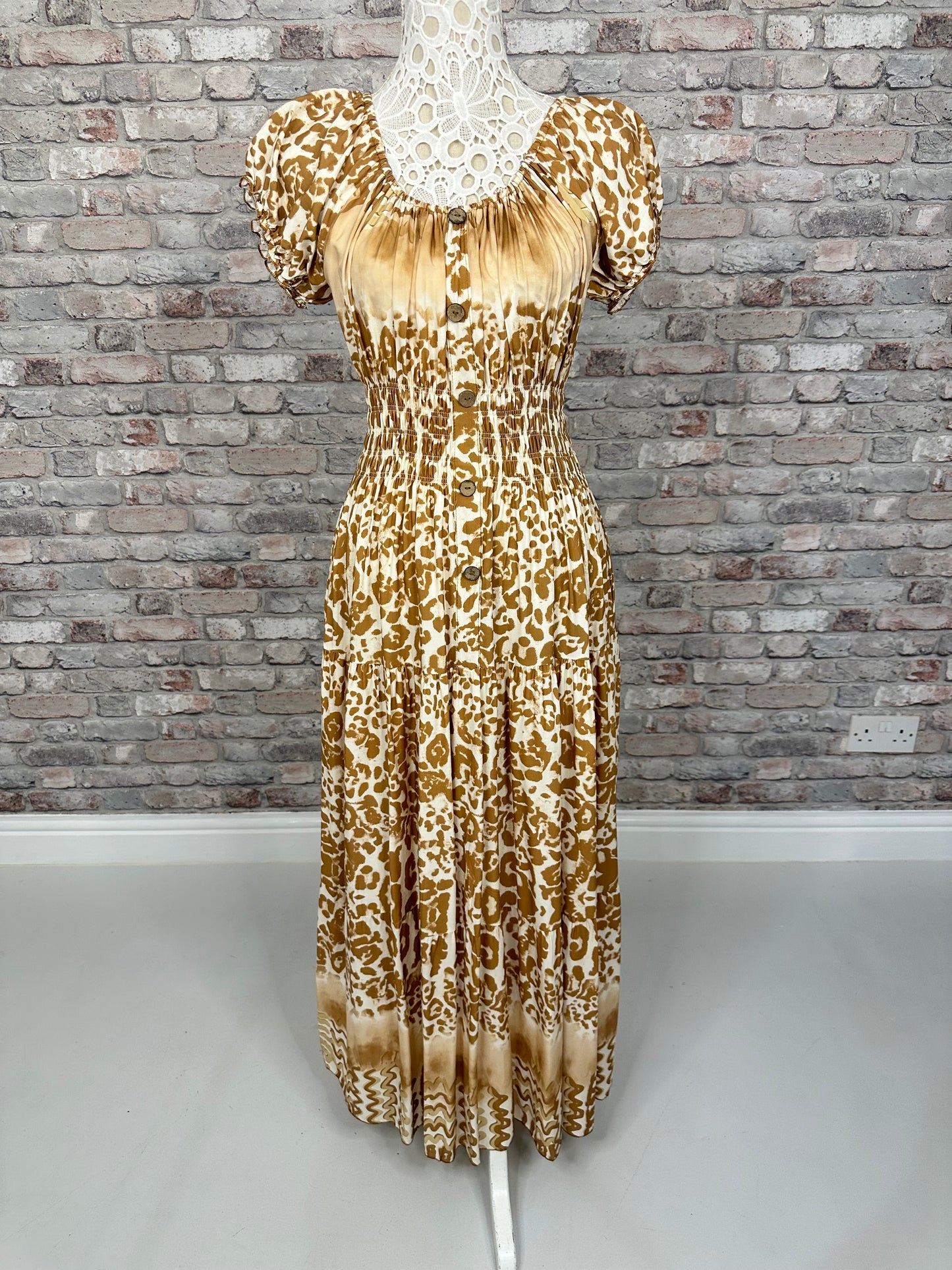 Leo magic maxi dress