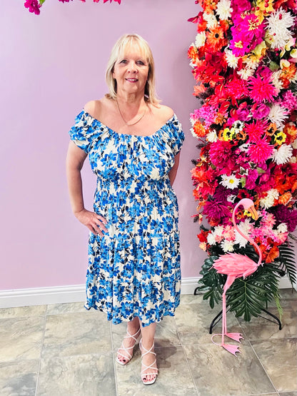 Blue Orchid Dress