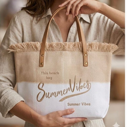 Summer vibes beach bag