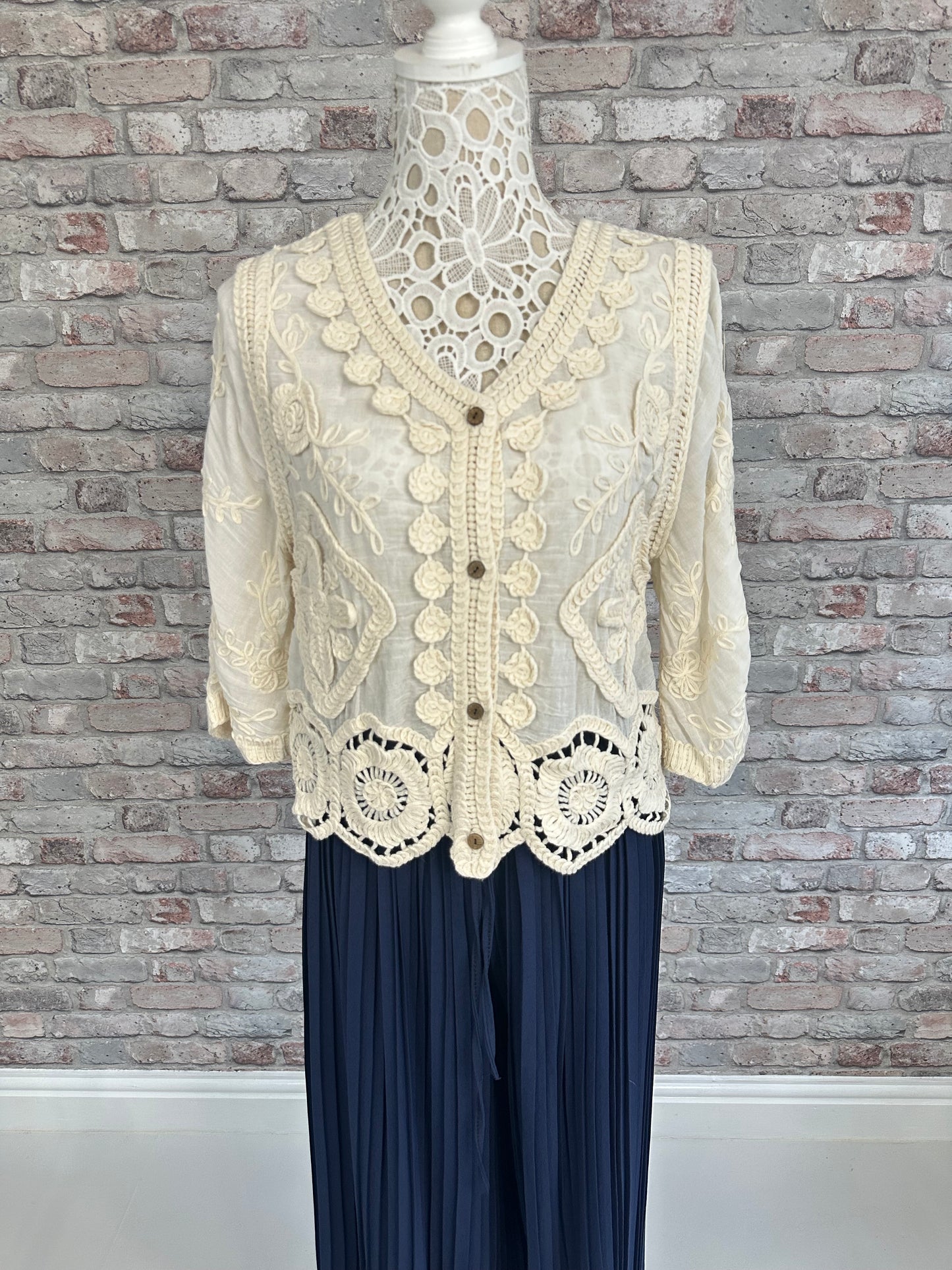 Katie crochet top
