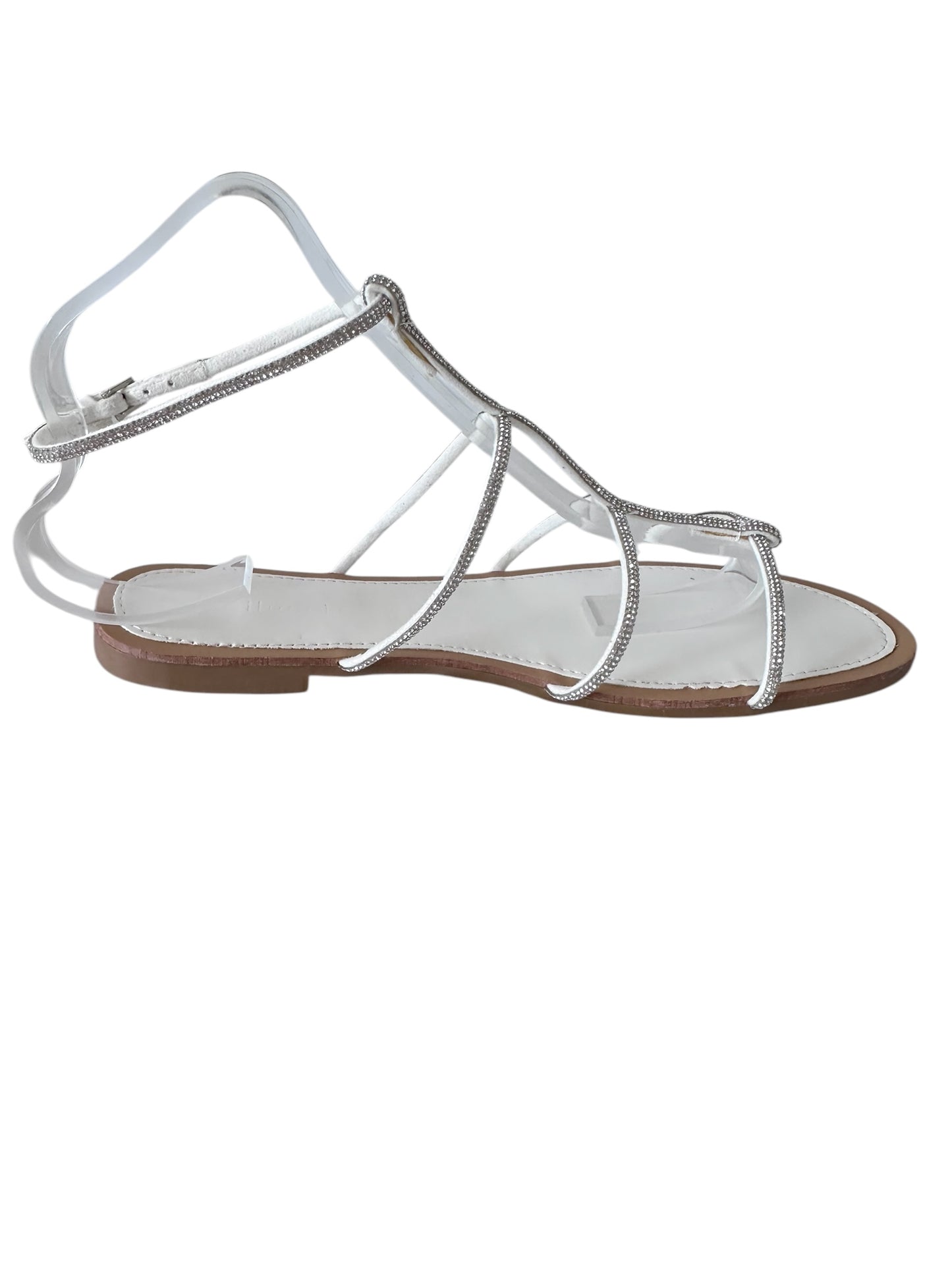 Silver chain sandal