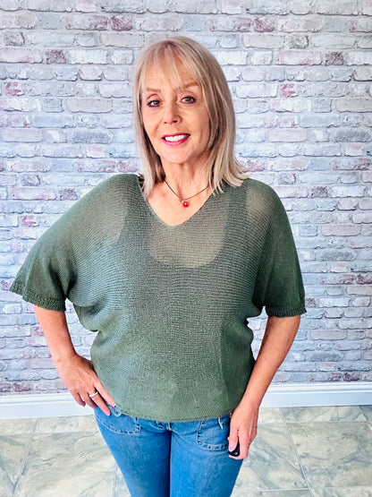 Button Back Jumper