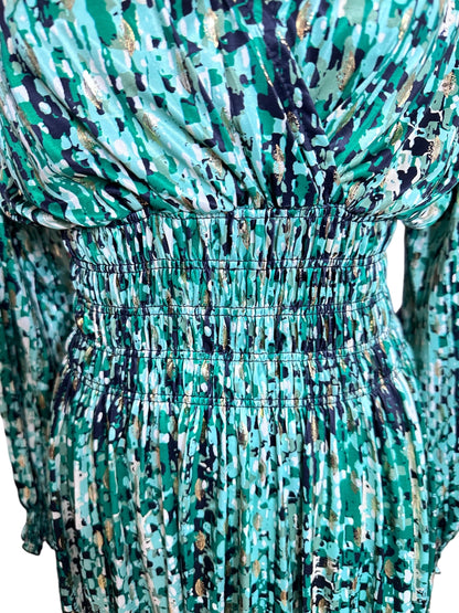 Slinky Green Midi