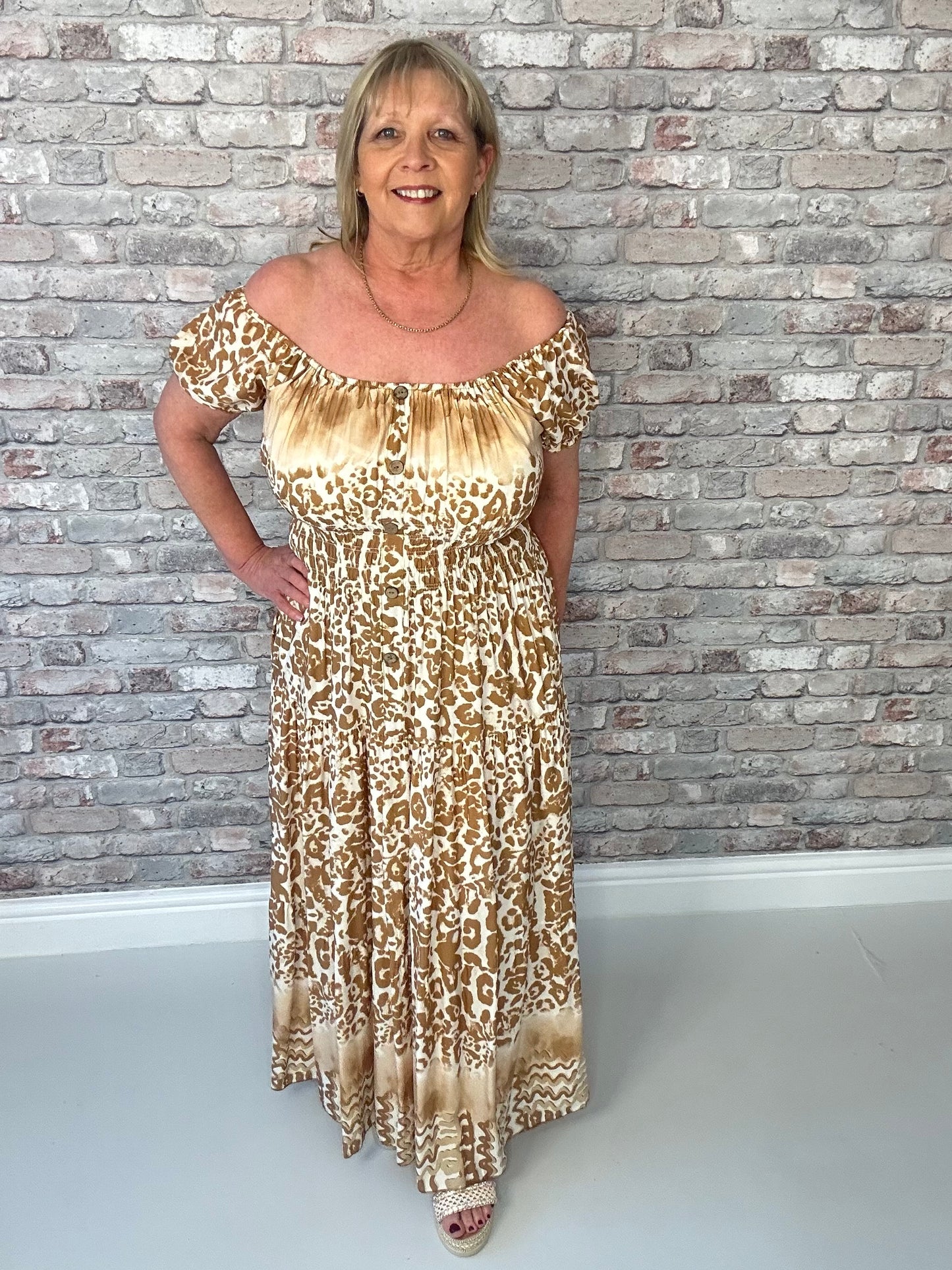 Leo magic maxi dress