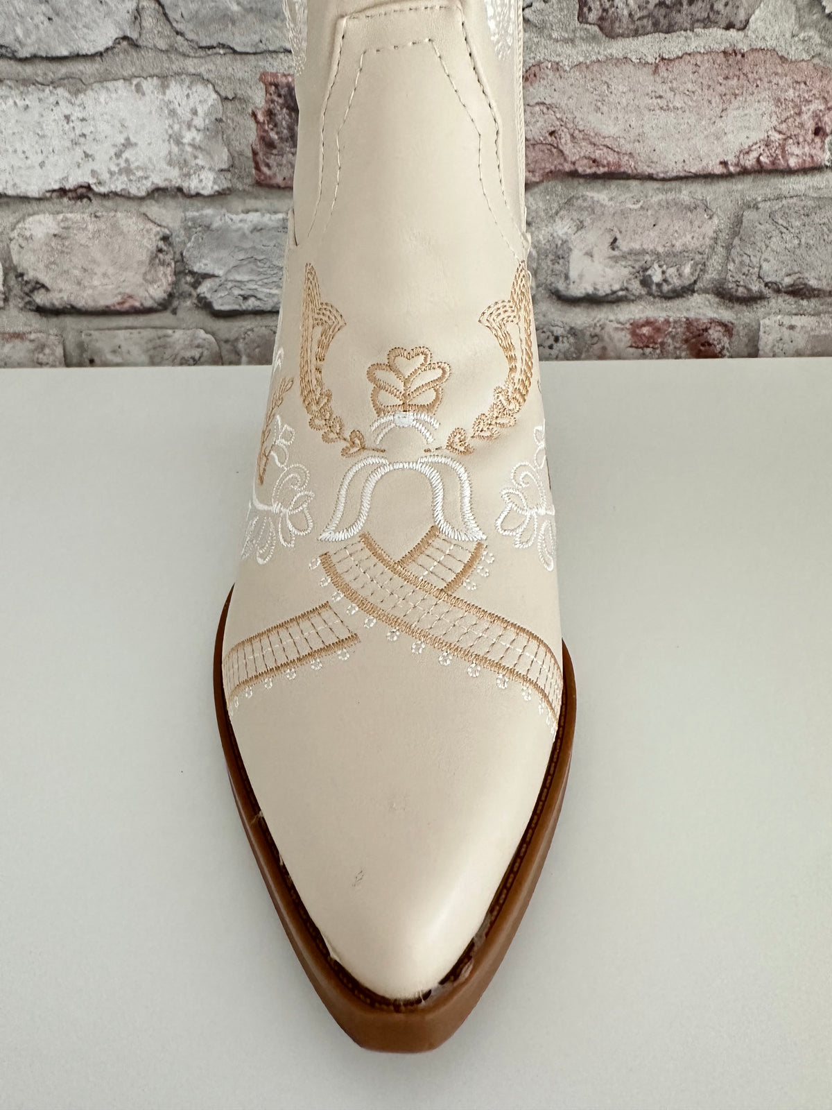 Embroidered cowboy boots