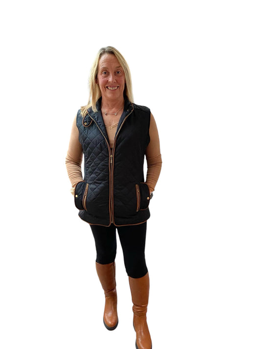 Barbara Gilet Black & get the Lottie leggings FREE