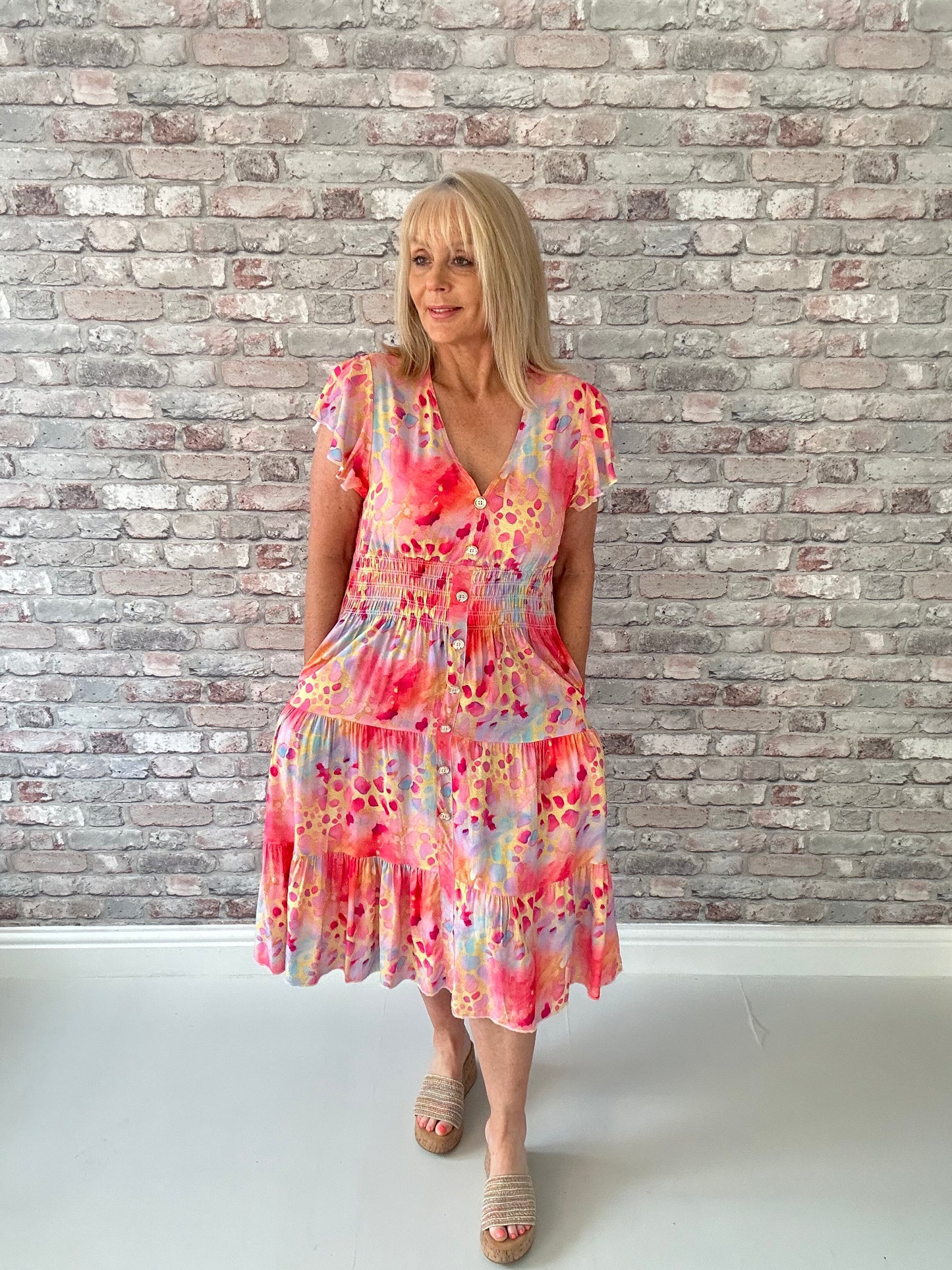 Summertime midi dress