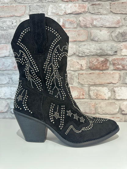 Rhinestone cowboy boots