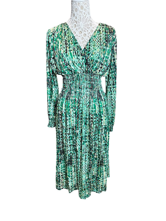 Slinky Green Midi