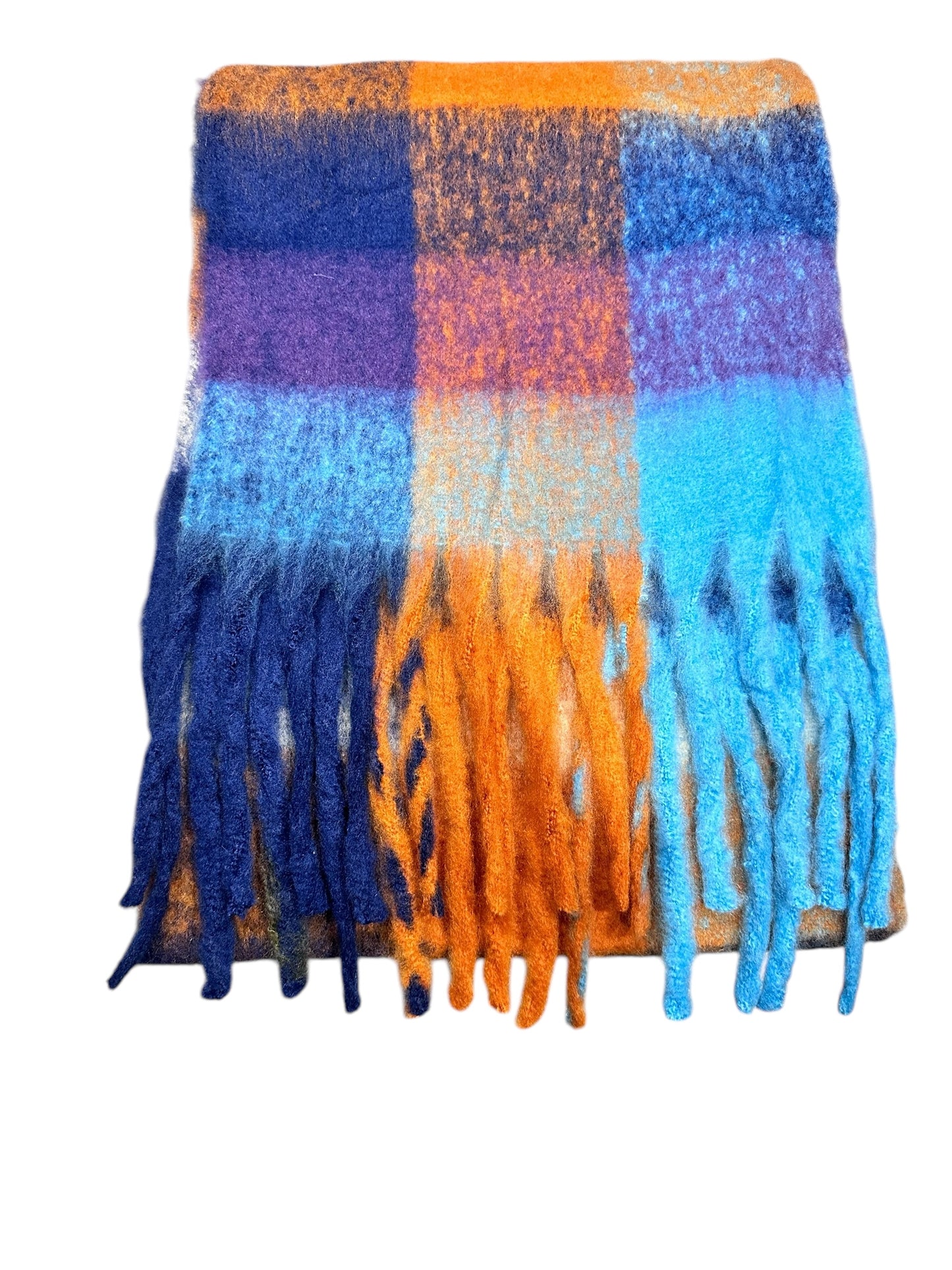 Blanket scarf Blue