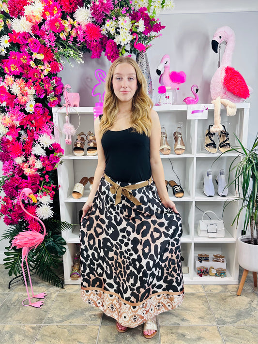 Giraffe skirt