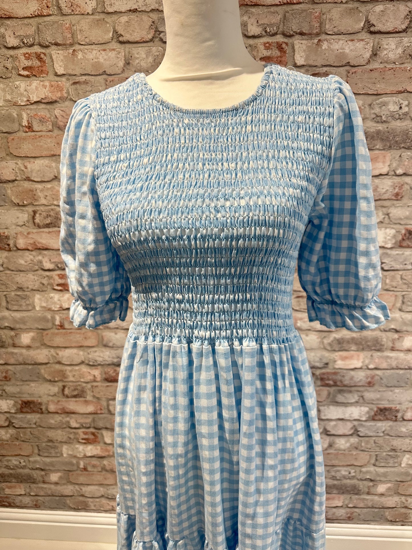 Check dress