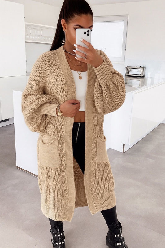 Bella Balloon sleeve cardigan