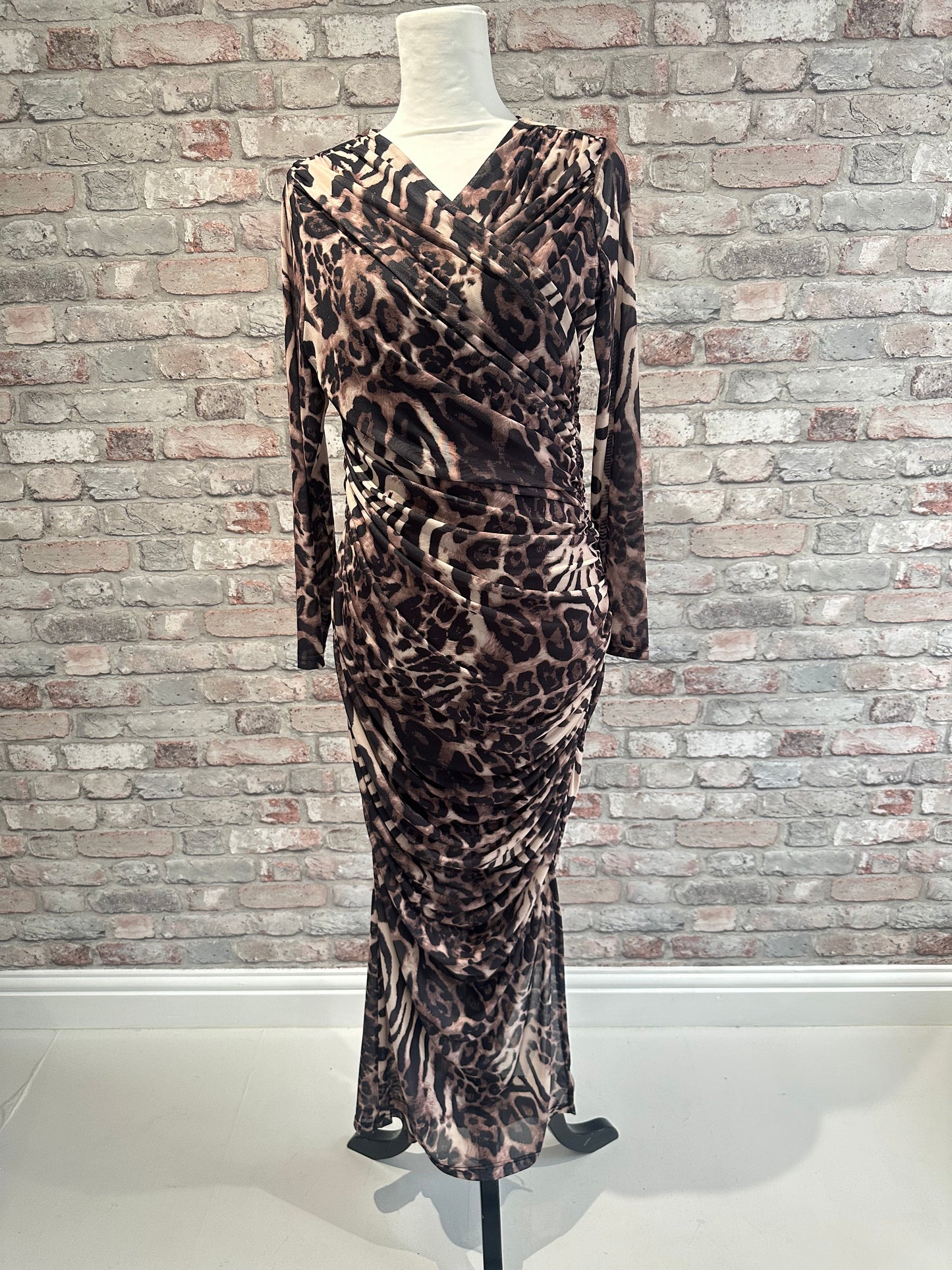 Leopard bodycon dress