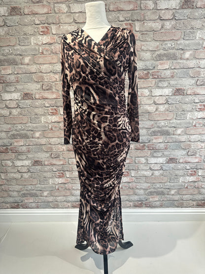 Leopard bodycon dress