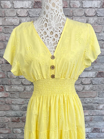 Lola lemon dress