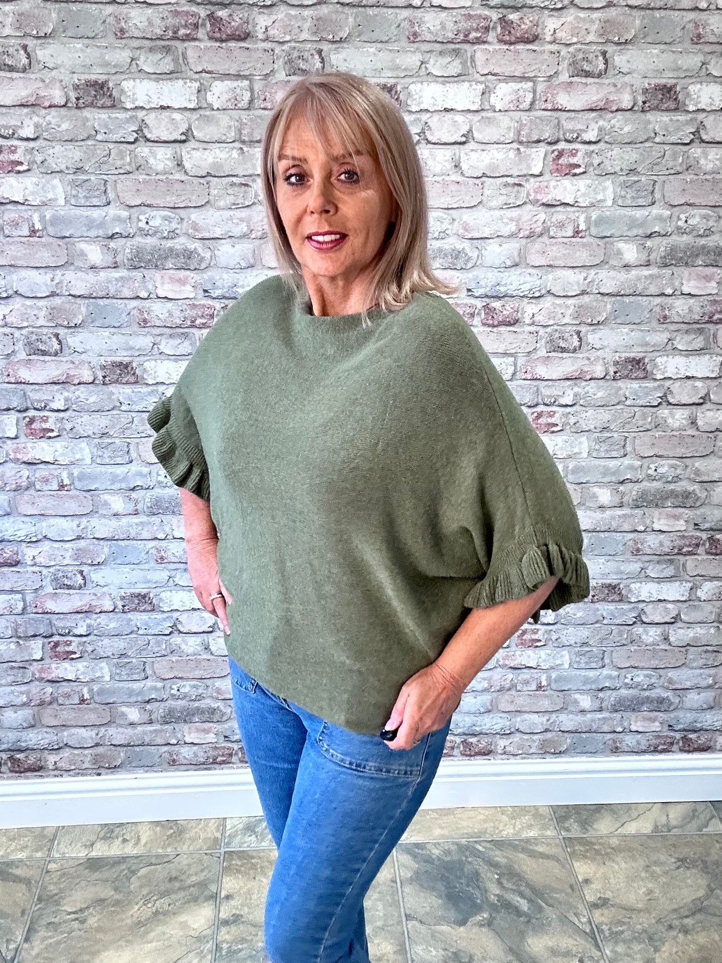Ruffle Jumper