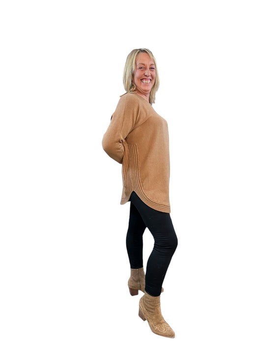 Hallie Jumper Camel & get the Lottie Leggings FREE